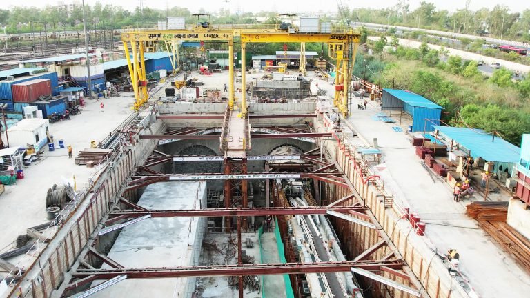Third Sudarshan TBM starts tunnel construction from Anand Vihar towards Sahibabad on RRTS corridor