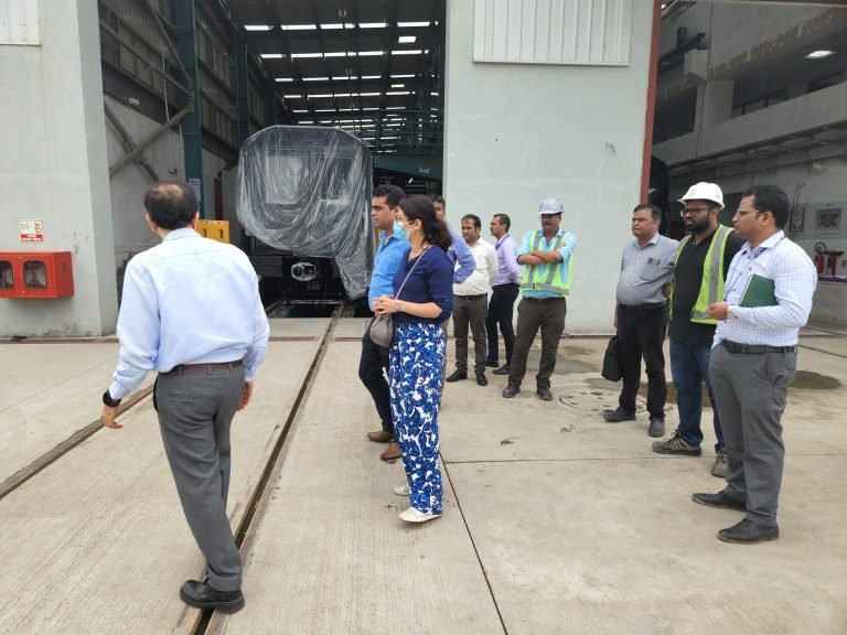 AFD team visits Pune Metro project for inspection