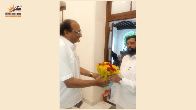 CM Eknath Shinde meets MahaMetro MD, reviews Pune and Nagpur Metro projects