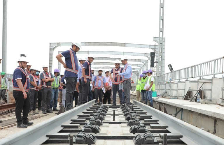 NCRTC MD inspects the construction works in Priority Section of RRTS corridor