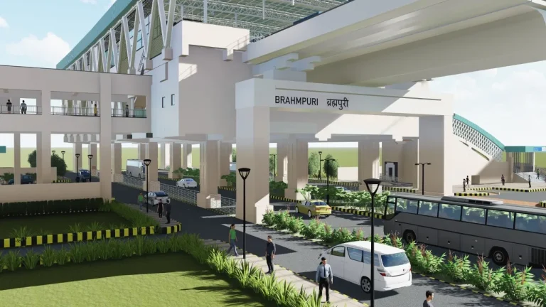 Pillars for Meerut Metro’s Brahmapuri station ready, construction work in progress