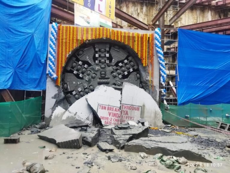 Bangalore Metro’s Vindhya TBM achieves its second breakthrough