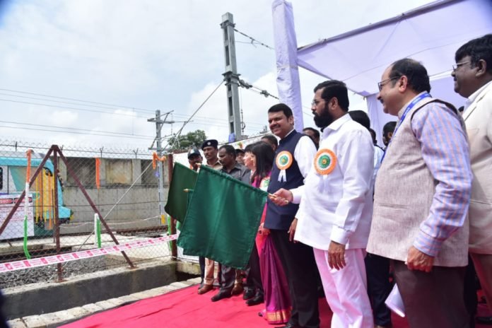 Mumbai metro line 3 Aqua line trial runs