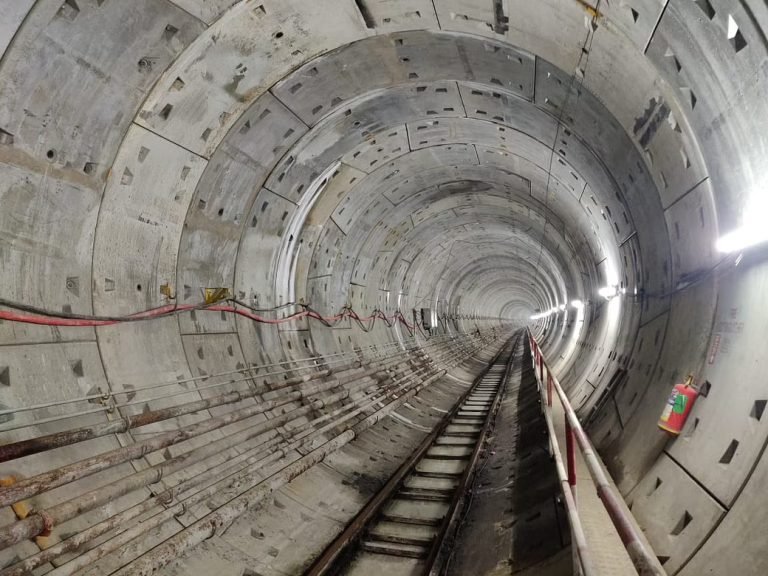 The first tunneling drive of Kanpur metro completes