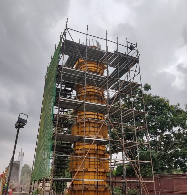 Pune Metro line 3 pier erection scores century in just 6 months