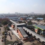 New Delhi Railway station & adjacent New Delhi Metro station on Yellow & Airport Express Lines, a dedicated skywalk, constructed by DMRC