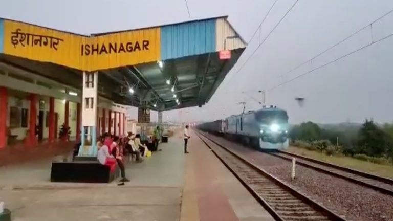 First electric train runs on newly electrified Khajuraho-Udaipura section