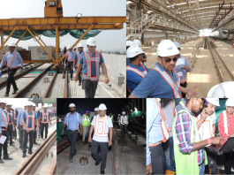 NCRTC MD leads a series of inspections in the Priority Section