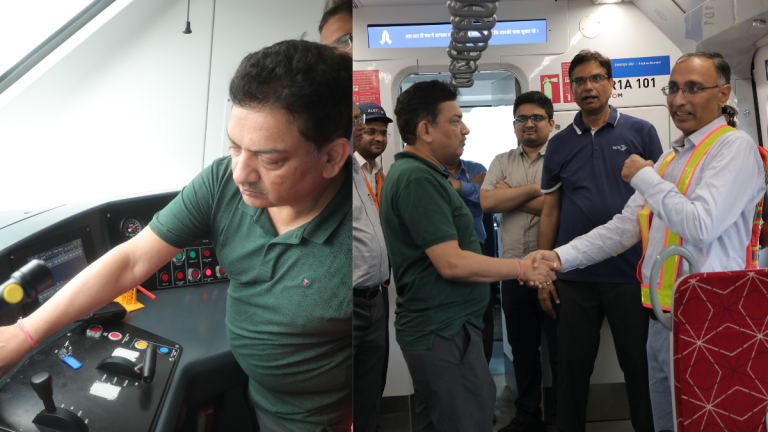 ETCS Level 2 Signalling Over LTE Successfully Tested on Delhi-Meerut RRTS by NCRTC