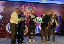 L&T Hyderabad Metro Rail’s 3 Additional Metro Stations Awarded IGBC Platinum Rating Mr. KVB Reddy, MD & CEO, L&TMRHL , receiving IGBC Platinum Rating Trophy for 3 additional metro stations from Ms. Victoria Burrows, Director, Advancing Net Zero, World Green Building Council, along with Mr. Sudhir Chiplunkar, COO, L&TMRHL, Mr. K Vidyadhar, Director, Telangana State DTCP and Mr. V Suresh, Immediate Past Chairman, IGBC