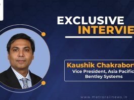 Exclusive Interview with Mr. Kaushik Chakraborty, Vice President, Asia Pacific, Bentley Systems