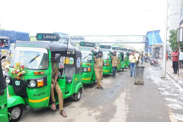 Electric autorickshaws begin from Alandur Metro station, Chennai