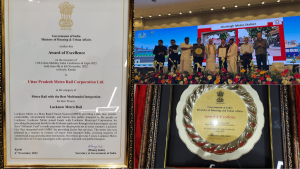 Lucknow Metro’s excellent multi-modal connectivity emerges winner