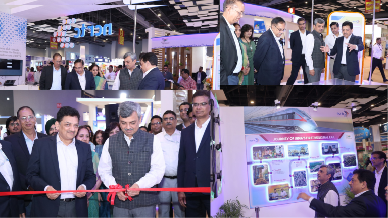 Secretary MoHUA inaugurates NCRTC Exhibition Booth at India International Trade Fair