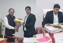 Anand Vardhan took charge as Executive Director of Noida Metro Rail Corporation Anand Vardhan took charge as Executive Director of Noida Metro Rail Corporation