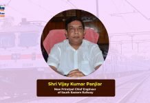 New Principal Chief Engineer of South Eastern Railway New Principal Chief Engineer of South Eastern Railway