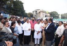 Hon’ble Guardian Minister Shri. Chandrakant Dada Patil visits Pune Metro Hon'ble Guardian Minister Shri. Chandrakant Dada Patil visits Pune Metro