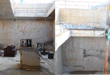 Agra Metro: TBM ready for launch soon Agra Metro: TBM ready for launch soon; base slab casting for TBM complete
