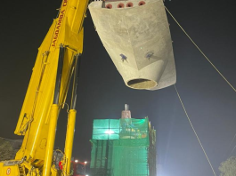 JMC Projects launches 1st Pier Cap of Kanpur Metro Phase-1