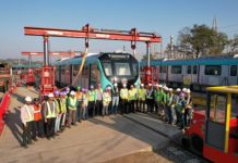 Second 8-Coach Trainset for Mumbai Metro Line 3 Reaches City for Better Connectivity Second 8-Coach Trainset for Mumbai Metro Line 3 Reaches City for Better Connectivity