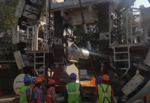 L&T Lowers First Tunnel Boring Machine at Greenways Shaft of Chennai Metro Project L&T Lowers First Tunnel Boring Machine at Greenways Shaft of Chennai Metro Project