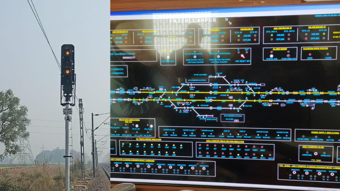 Ghaziabad-Pt. Deen Dayal Upadhyay sec becomes longest fully automatic block signalling section of Indian Railways Ghaziabad-Pt. Deen Dayal Upadhyay sec becomes longest fully automatic block signalling section of Indian Railways