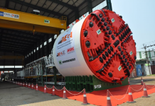TBMs S-710 and S-1134 pass FAT for Delhi Metro Phase 4 TBM-S1134/Image by Afcons