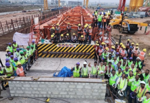 Larsen & Toubro Records Significant Milestones in Chennai Metro Line-3 Construction Chennai Metro UGirder