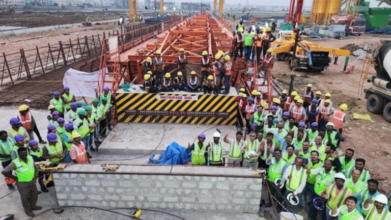 Larsen & Toubro Records Significant Milestones in Chennai Metro Line-3 Construction