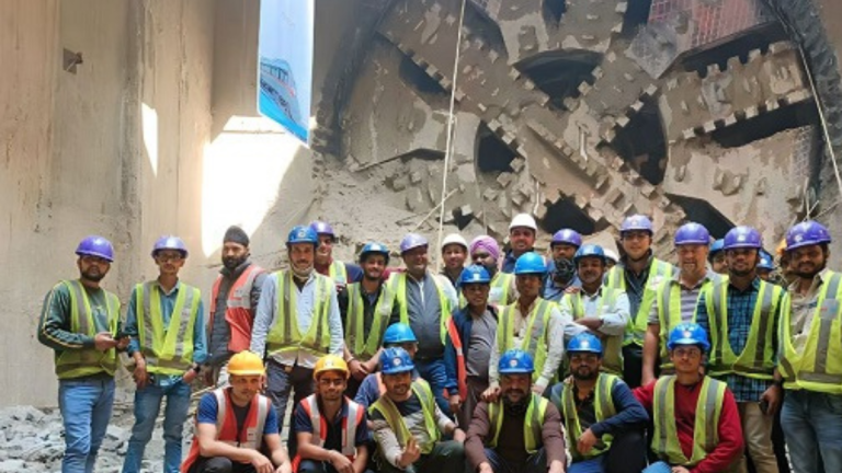Delhi-Meerut RRTS project sees first tunneling breakthrough by Afcons Infrastructure