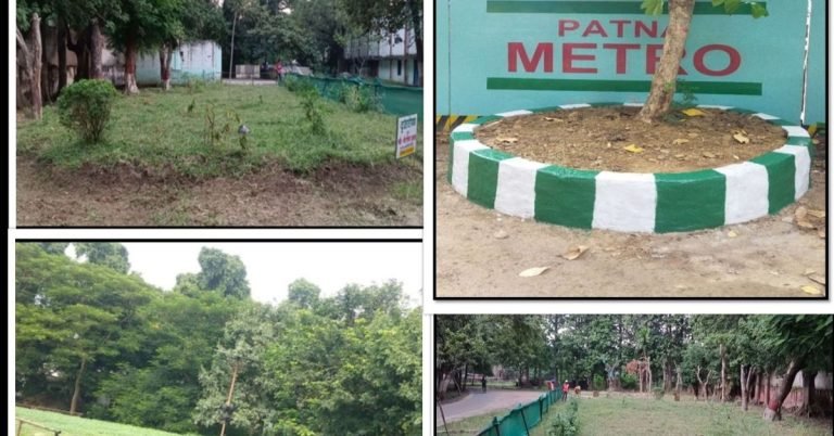 Patna Metro Construction Goes Green with Top Soil Conservation Efforts