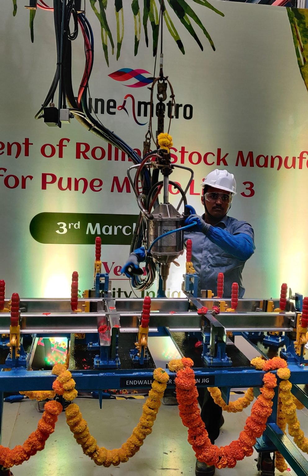 rolling-stock-production-begins-for-hinjewadi-shivajinagar-metro-on