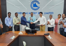 Chennai Metro signs agreement with Swastik-EquiLavaggi JV for Phase 2 Depot Machinery and Plant CMRL signing agreement with M/s. SwastikEquiLavaggi Joint Venture /Photo by CMRL