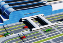 B.L. Kashyap and Sons Bags Rs. 313 crore Railway Station Development Project in New Delhi Graphical Model of Bijwasan Railway Station/Image by Prathik