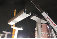 L&T Erects its first U-girders for Package CP10-EV-03 of Chennai Metro Line-5 1st pair of U-girders erected successfully at Shastri Nagar of CP10-EV-03 of CMRL Phase 2.