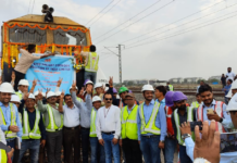 Indian Railways Successfully Completes First Diesel Locomotive Trial Run Trial Run of 1st Diesel Locomotive between Bhestan-Sanjan section of WDFCC CTP-12 & CTP-13