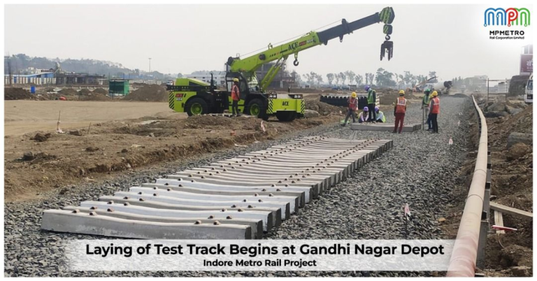 Construction of Indore Metro’s Yellow Line Train Maintenance Depot Underway