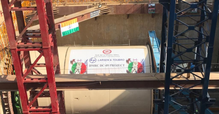 L&T Commences Tunnelling for Delhi Metro’s Silver Line with TBM launch