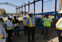 Patna Metro Construction Site Visit By Daljeet Singh, Director (Works) DMRC At LCT Ghat Shri Daljeet Singh, Director (works) for the Delhi Metro Rail Corporation (DMRC), inspecting at LCT Ghat