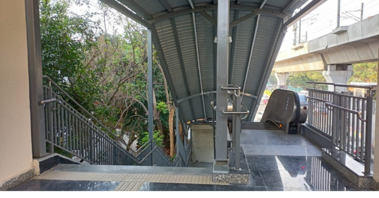 Hyderabad Metro Rail to Open the 4th Arm of Raidurg Metro Station Today!