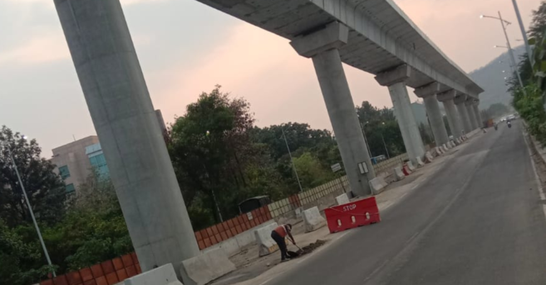 Pune Metro Line 3 Begins Removal of Barricades, Easing Baner-Balewadi Traffic