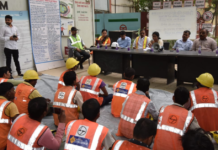 Labour Laws and Rights Awareness and Registration Camp at Moin-ul-Haq Stadium Station for Construction workers of Patna Metro Project