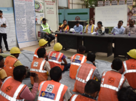 Labour Laws and Rights Awareness and Registration Camp at Moin-ul-Haq Stadium Station for Construction workers of Patna Metro Project