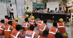 Construction Workers of the Patna Metro Project Made Aware of Labour Laws and Rights