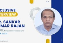Exclusive Interview with Mr. Sankar Kumar Rajan – Global Head (Rail and FMCE, Transportation Business Unit), Tata Elxsi