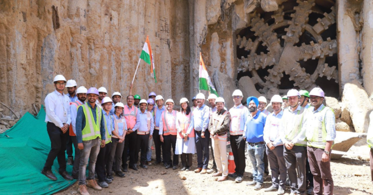 NCRTC Achieves Another Tunnel Breakthrough on Delhi-Ghaziabad-Meerut RAPIDX Corridor