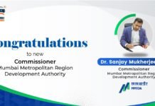 Dr. Sanjay Mukherjee Assumes Role as the New Commissioner of MMRDA