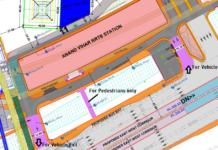 Anand Vihar RAPIDX Station to Receive Dedicated Pedestrian Bridge Constructed by NCRTC Proposed Model for Dedicated Pedestrian Bridge at Anand Vihar RAPIDX Station