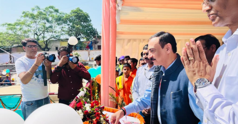 DMRC Launches 'Bhoomi' TBM For Magenta Line Extension Tunnelling ...