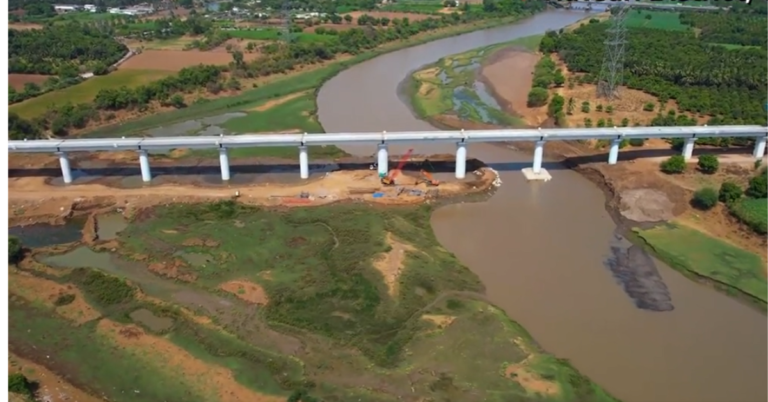 NHSRCL Completes Second River Bridge on MAHSR Corridor
